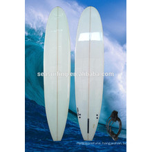 2014 High quality PU fibergalss longboard surfboard